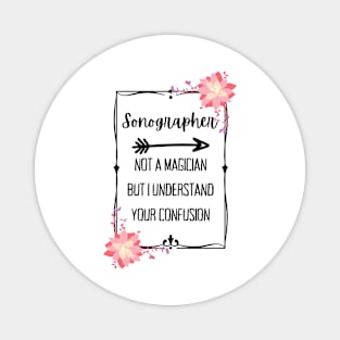 Sonographer Magician Magnet